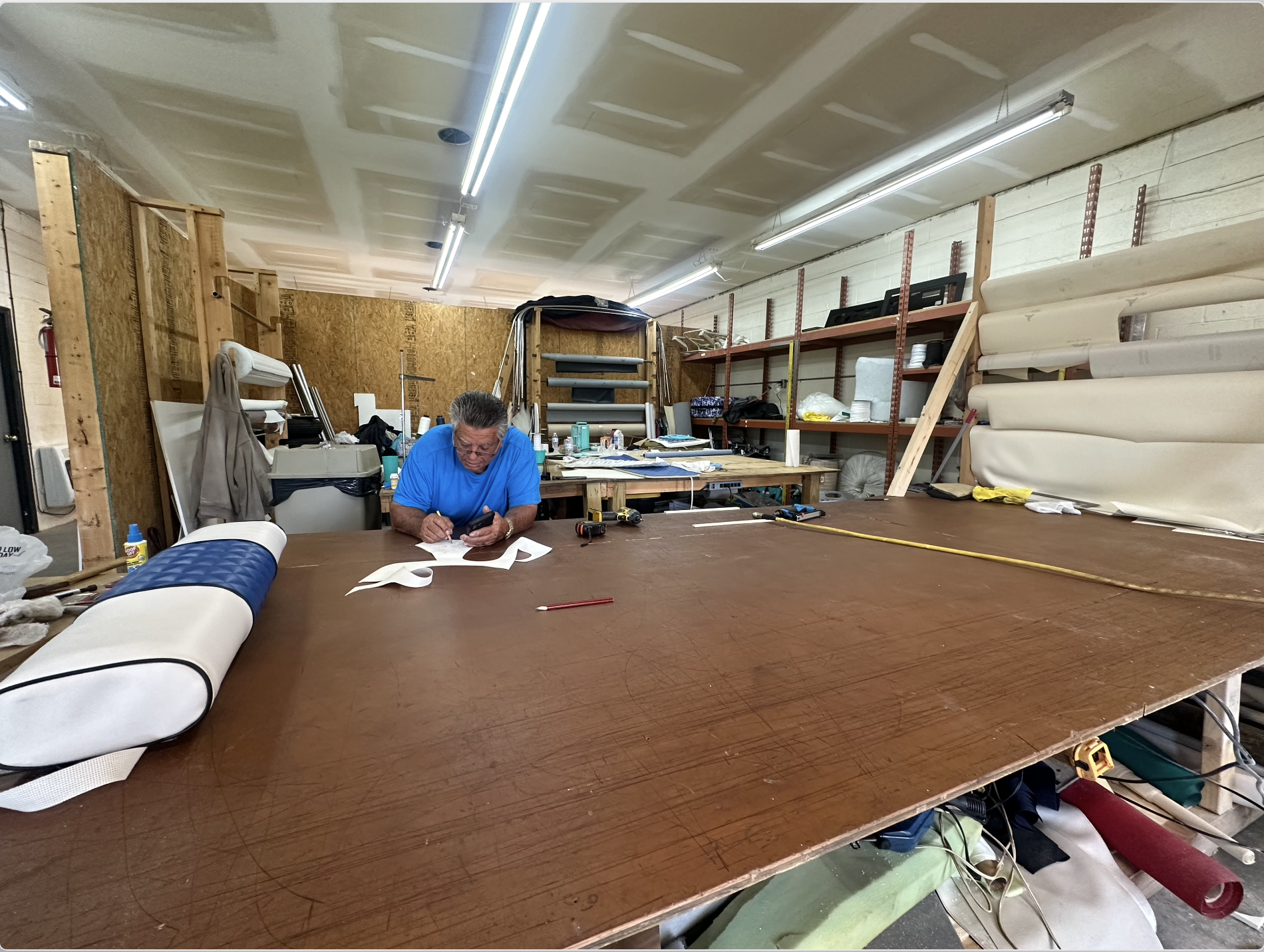 Custom Boat Upholstery Repair Wilmington, NC